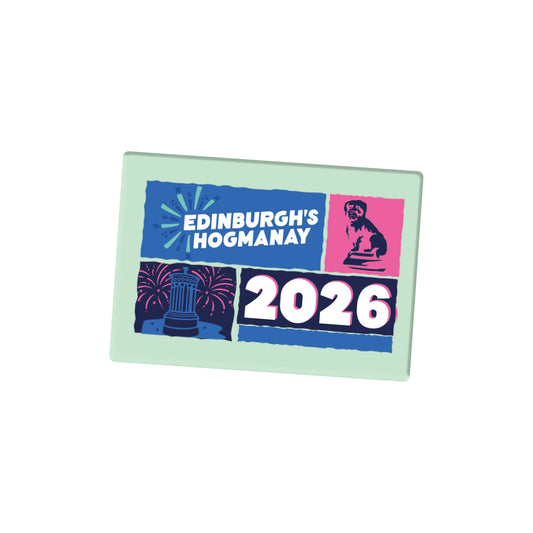 Landmark Fridge Magnet - Edinburgh's Hogmanay