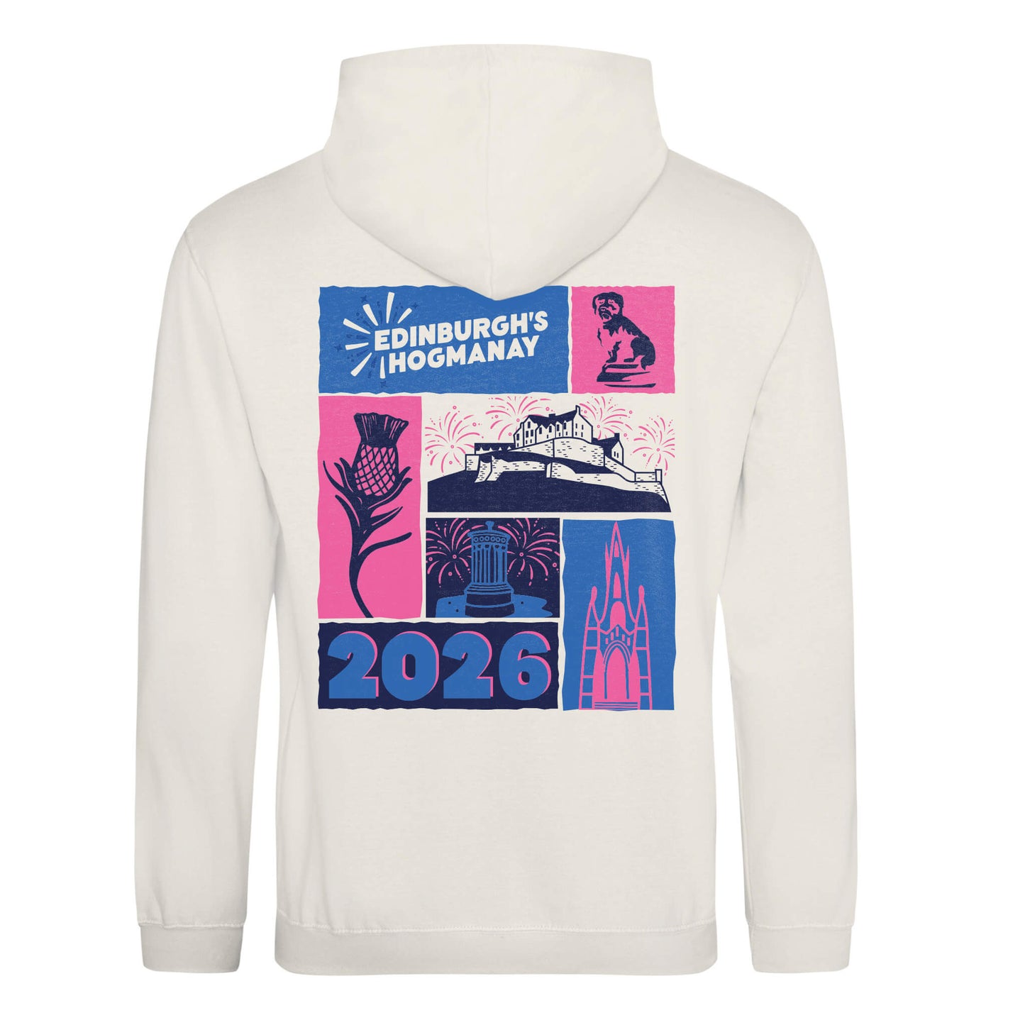 Edinburgh's Hogmanay Landmark Hoodie