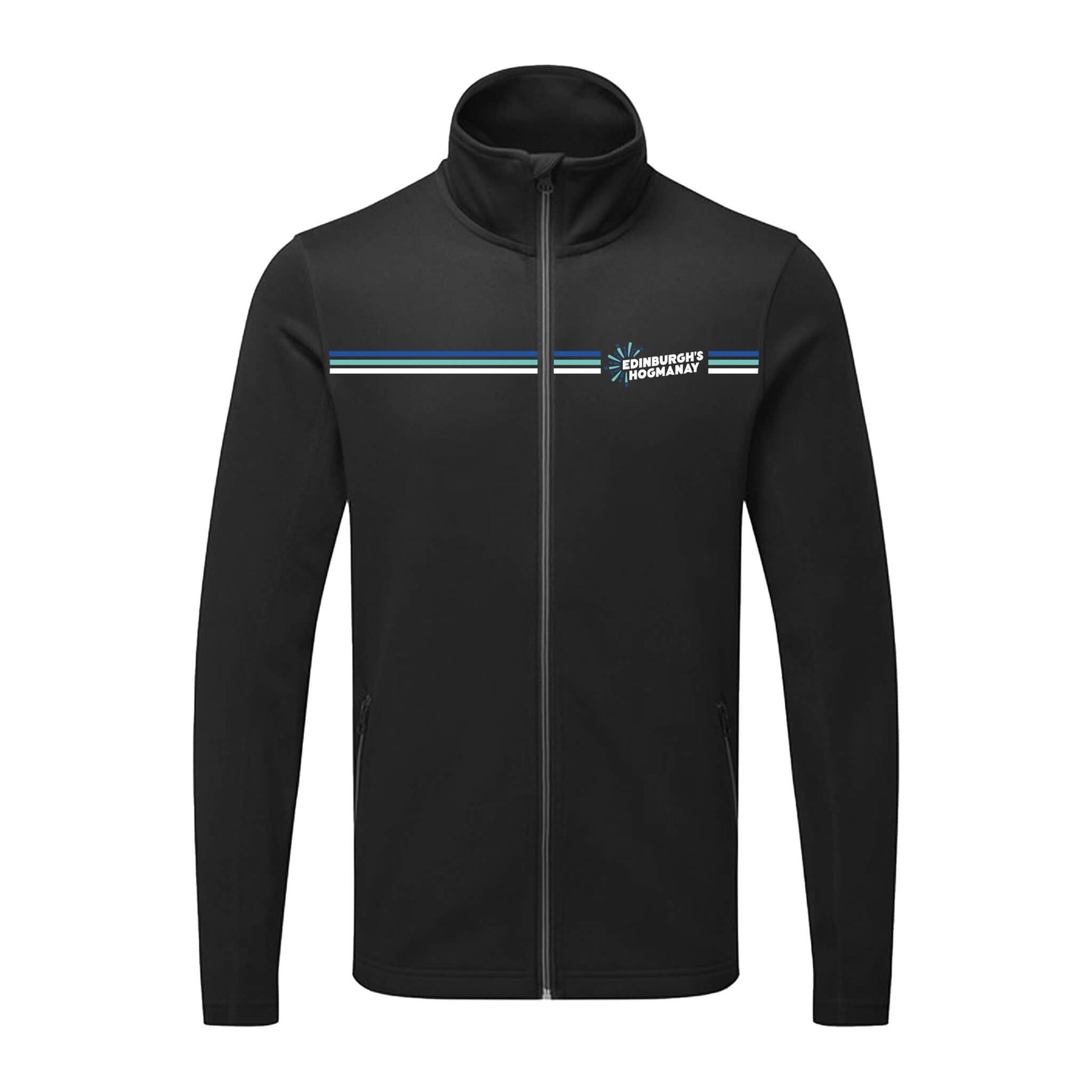 Softshell Jacket - Black - Front - Edinburgh's Hogmanay