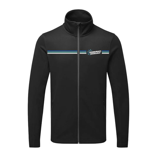 Softshell Jacket - Black - Front - Edinburgh's Hogmanay